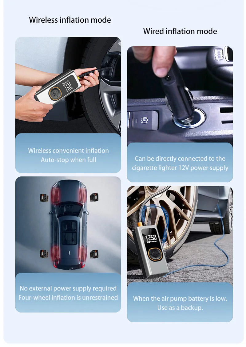 CowLost | product_id-portable-wireless-high-pressure-car-air-pump-with-power-bank-for-fast-inflation |12