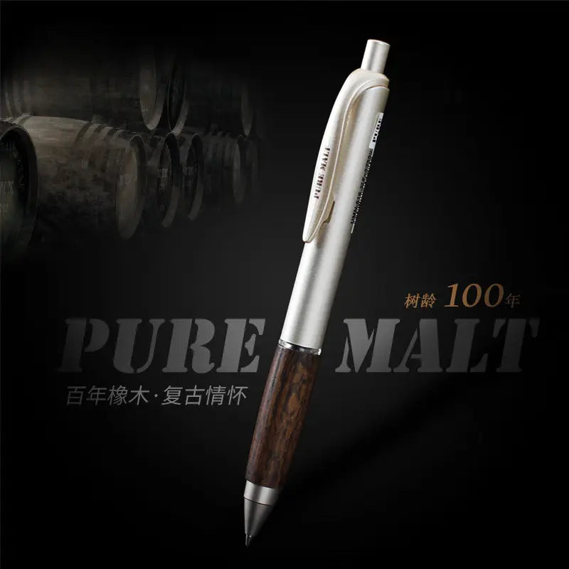 CowLost | poi-product_id-uni-mitsubishi-umn-515-0-5mm-gel-pen-with-oak-wood-barrel-for-office-study-exams |4