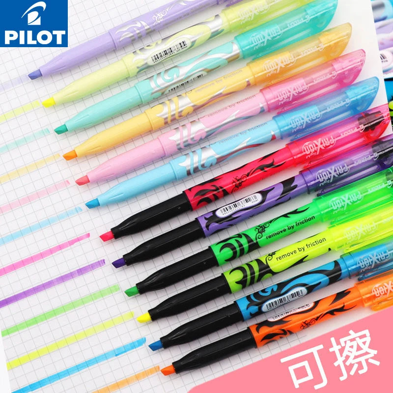 CowLost | product_id-pilot-sw-fl-erasable-fluorescent-marker-with-temperature-controlled-disappearing-ink-for-journaling-notes |1
