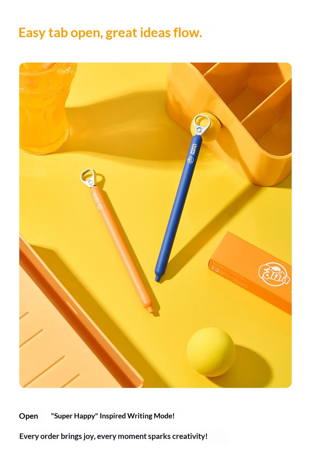 CowLost | product_id-kaco-fanta-collaboration-0-5mm-black-gel-pen-smooth-writing-for-study-office |9