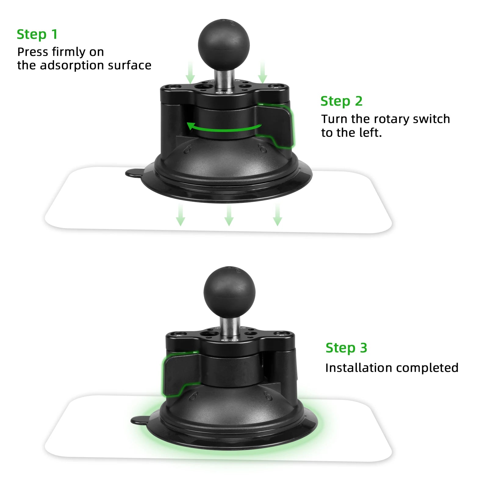 CowLost | product_id-fanaue-universal-car-phone-holder-with-twist-lock-suction-cup-for-ram-mounts |2