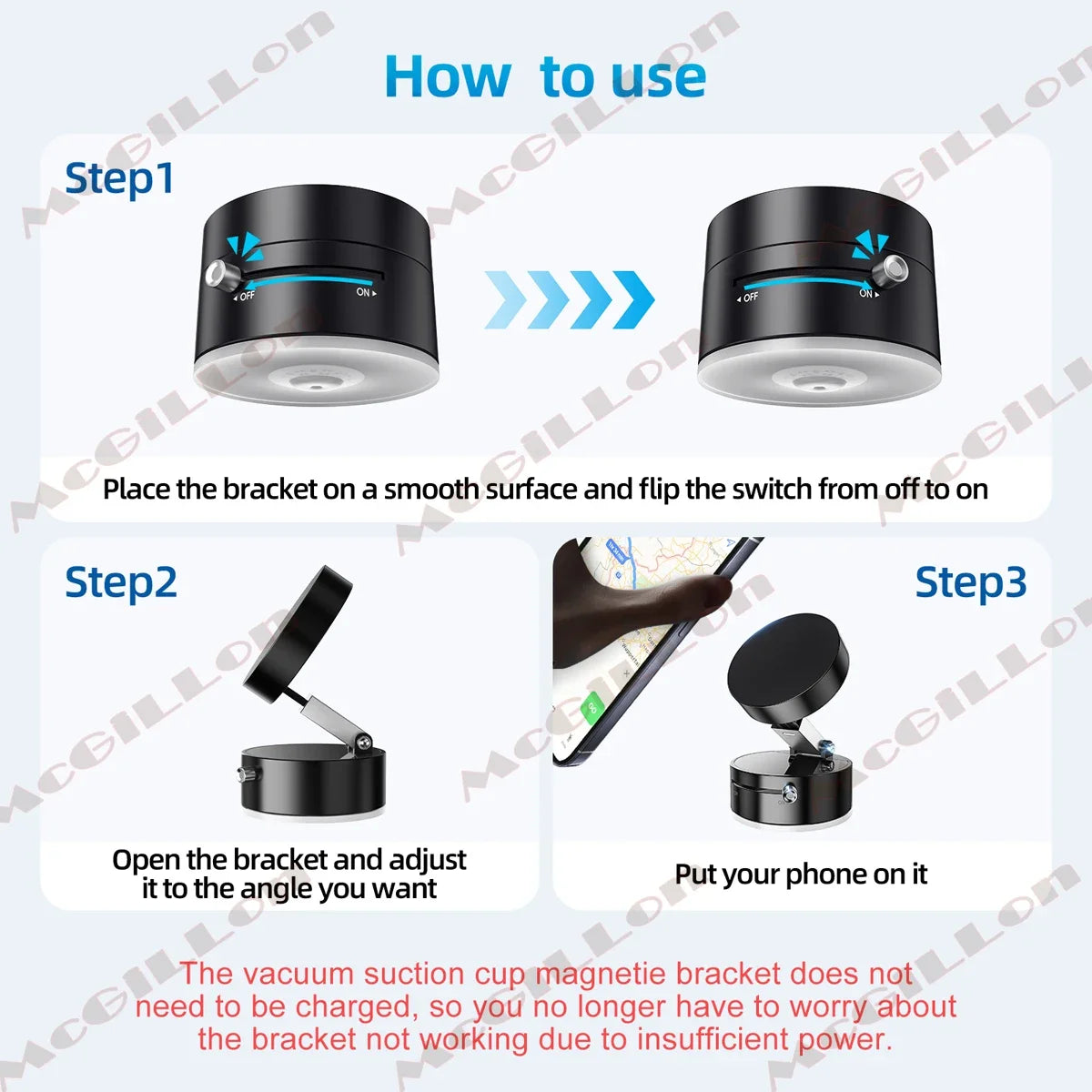 CowLost | product_id-universal-foldable-magnetic-double-sided-suction-cup-phone-holder-stand |5