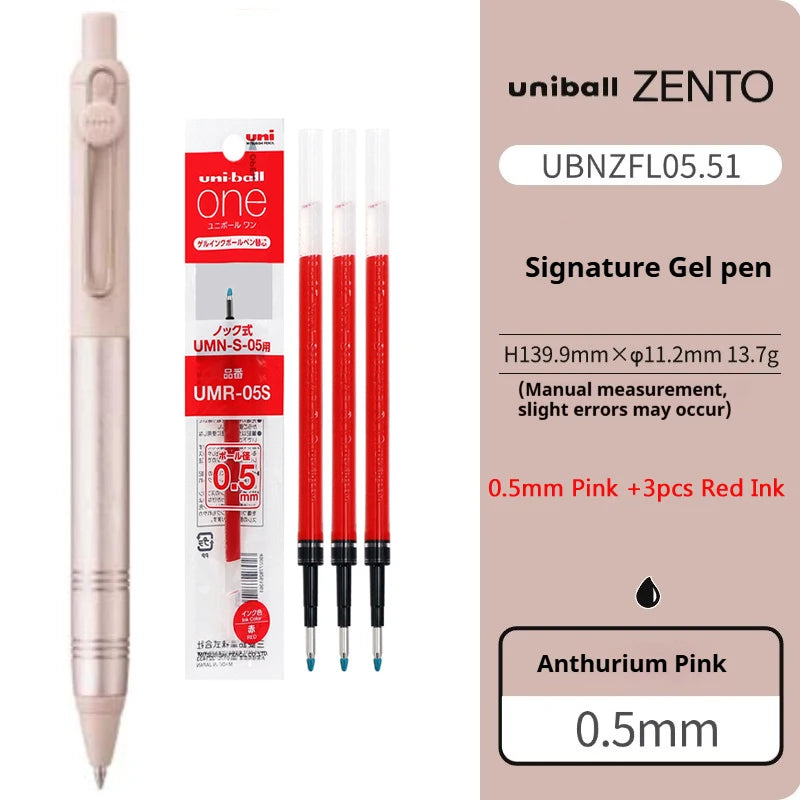 CowLost | product_id-uni-zento-flow-metal-grip-gel-pen-0-38-0-5mm-black-ink-smooth-writing-for-business-journals |19