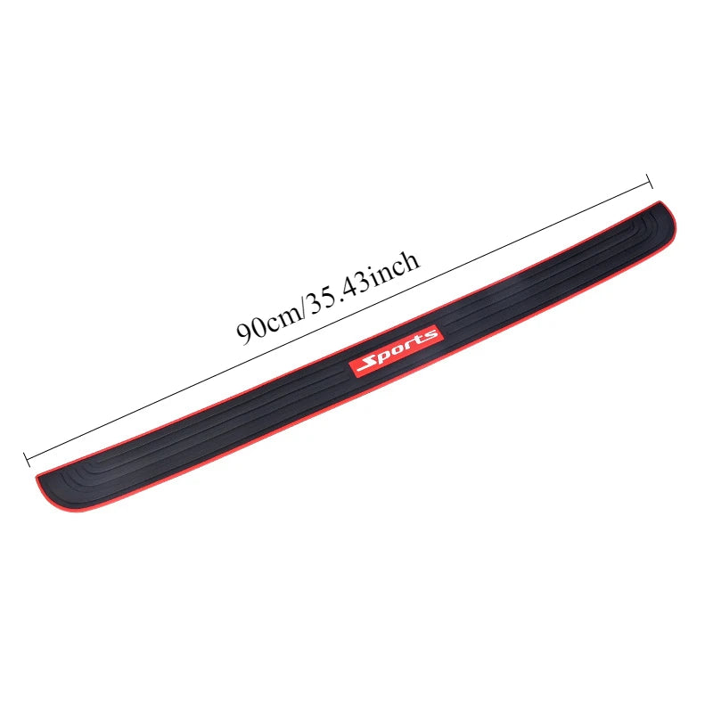 CowLost | product_id-90cm-x-7cm-waterproof-rubber-anti-collision-car-suv-trunk-bumper-strip-sticker |3
