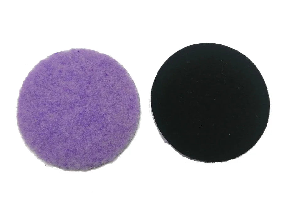 CowLost | cdwts-2-inch-mini-purple-wool-polish-pad-wax-for-automotive |8