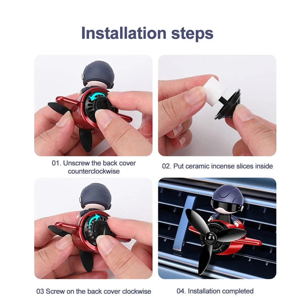 CowLost | product_id-car-air-freshener-aromatherapy-rotating-propeller-cartoon-perfume-diffuser |5