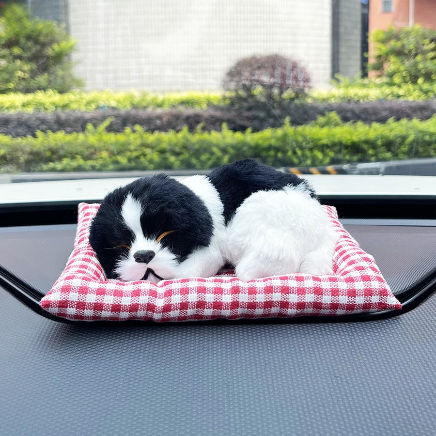 CowLost | product_id-fluffy-dog-plush-puppy-ornament-for-car-and-home-decoration |11