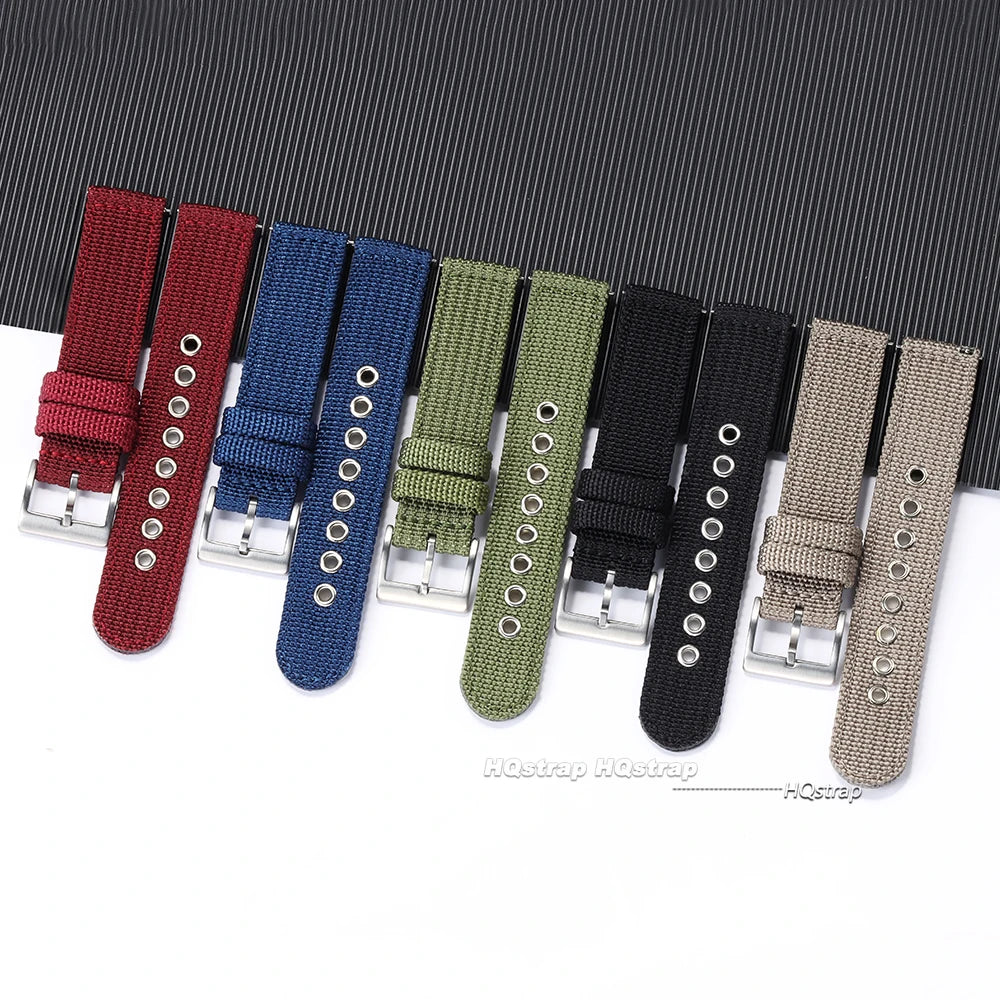 CowLost | product_id-colorful-nylon-quick-release-watch-strap-with-stainless-steel-buckle-18mm-20mm-22mm-universal-unisex |4