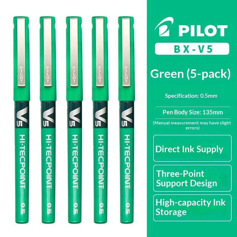 CowLost | product_id-pilot-bx-v5-12-color-0-5mm-rollerball-pens-anti-leak-smooth-ink-for-journaling-art-projects |23