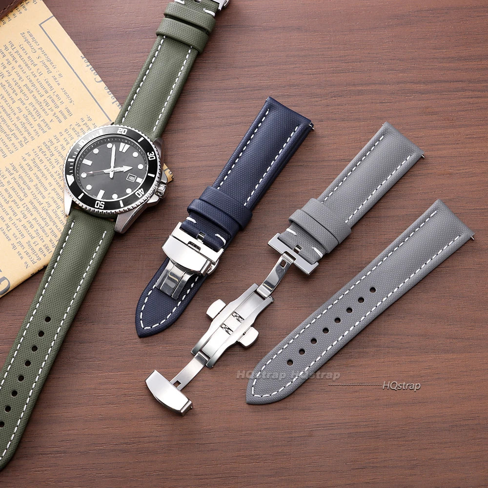 CowLost | watch-bands-product_id-quick-release-waterproof-sailcloth-watch-strap-18-22mm-with-butterfly-buckle-for-seiko-omega-men-women |3