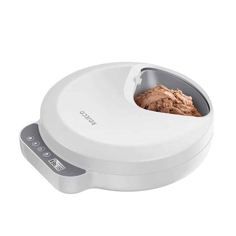 CowLost | cat-food-rojeco-wireless-automatic-cat-feeder-for-4-meals-wet-dry-food-dispenser |20