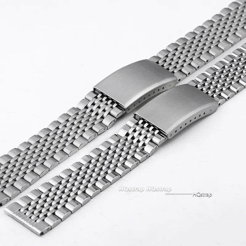 CowLost | product_id-stainless-steel-curved-flat-end-watch-band-18mm-22mm-for-seiko-rolex-polished-matte-strap |3