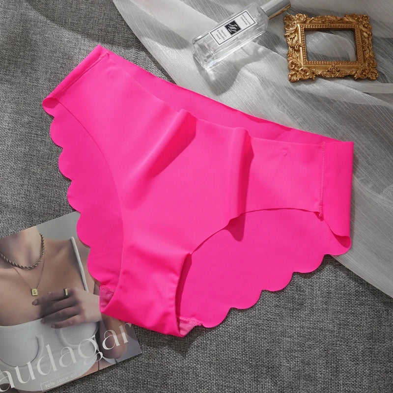 CowLost | s-2xl-womens-seamless-panties-ice-silk-solid-underwear |16