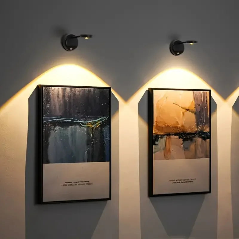 CowLost | product_id-usb-rechargeable-wireless-human-sensing-dimmable-led-wall-spotlight-for-paintings-with-3-color-modes |9