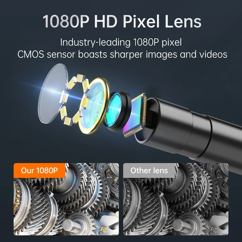 CowLost | 1080p-industrial-endoscope-single-dual-lens-automotive-borescope-4-3-inch-ip67-drain-pipe-channel-inspection-camera-for-pipe-car |4