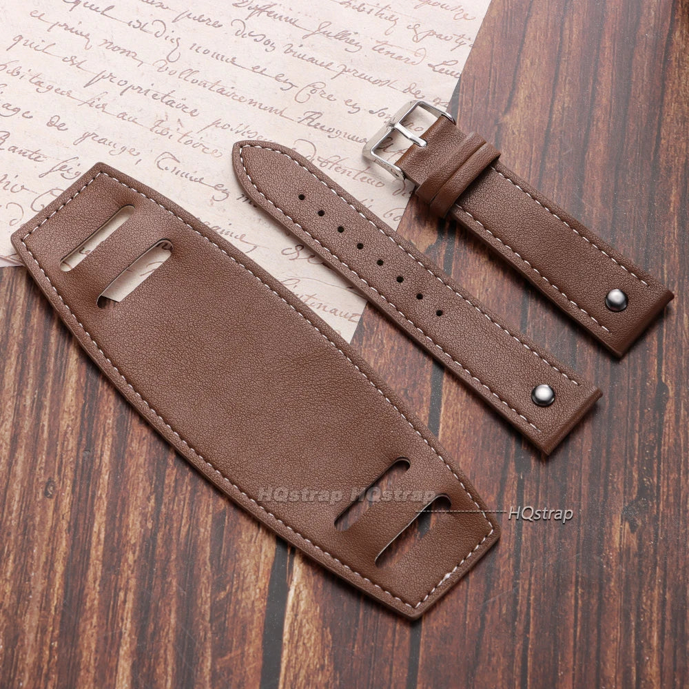 CowLost | product_id-vintage-pu-leather-watch-band-20mm-24mm-universal-replacement-strap |9