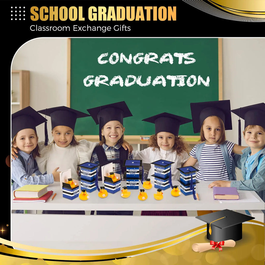 CowLost | product_id-graduation-duck-with-cap-gift-box-tassel-candy-box-party-favors-set |3