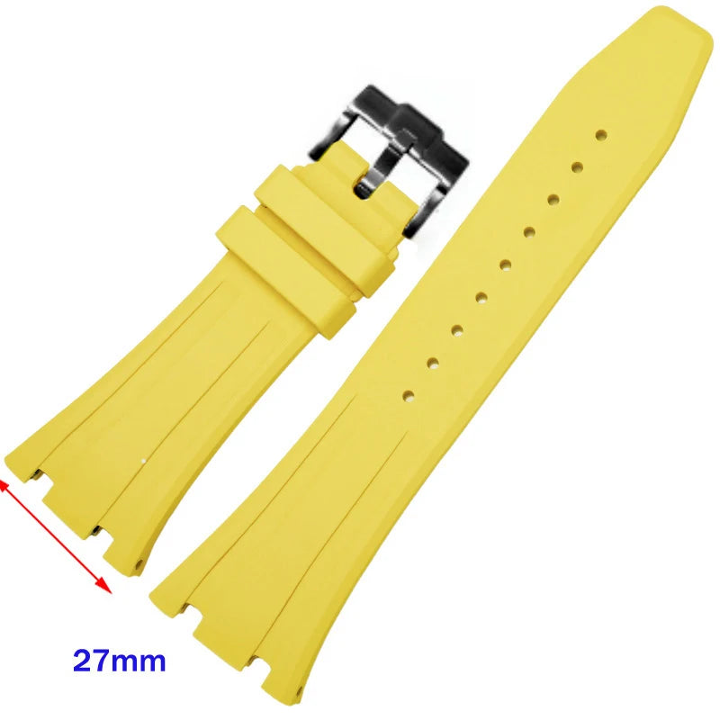 CowLost | product_id-27mm-waterproof-silicone-sports-replacement-watchband-for-ap-wristband-unisex |27