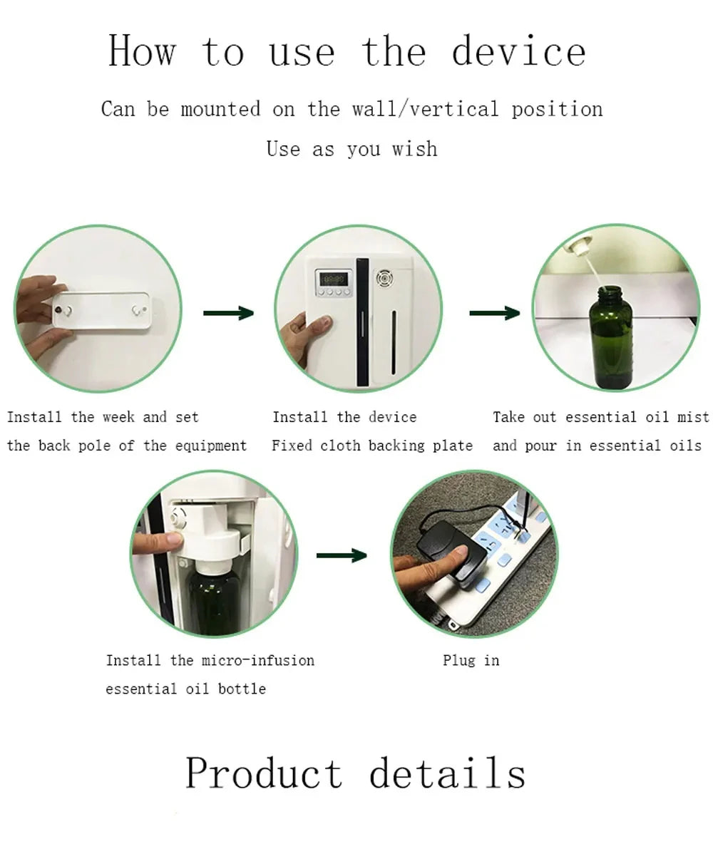 CowLost | product_id-homefish-160ml-wall-mounted-aroma-diffuser-with-fan-for-large-area-hotel-lobby-and-home |16