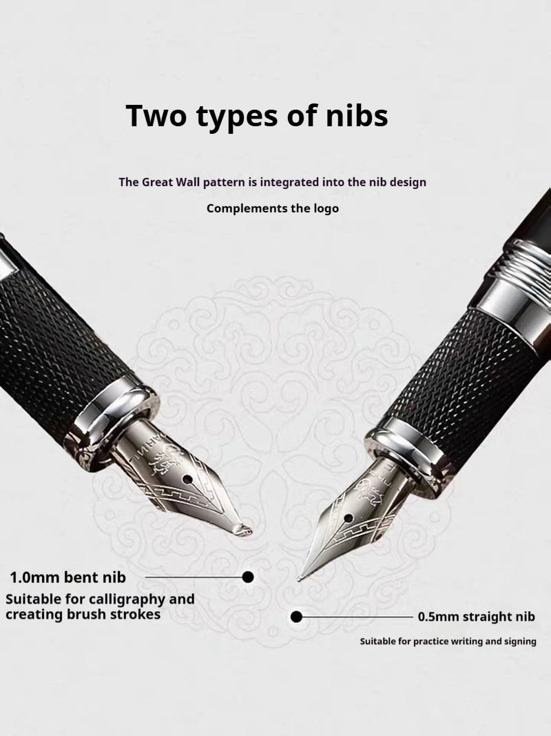 CowLost | product_id-jinhao-189-dragon-cauldron-metal-fountain-pen-with-smooth-iridium-nib-for-calligraphy-and-writing-gifts |7