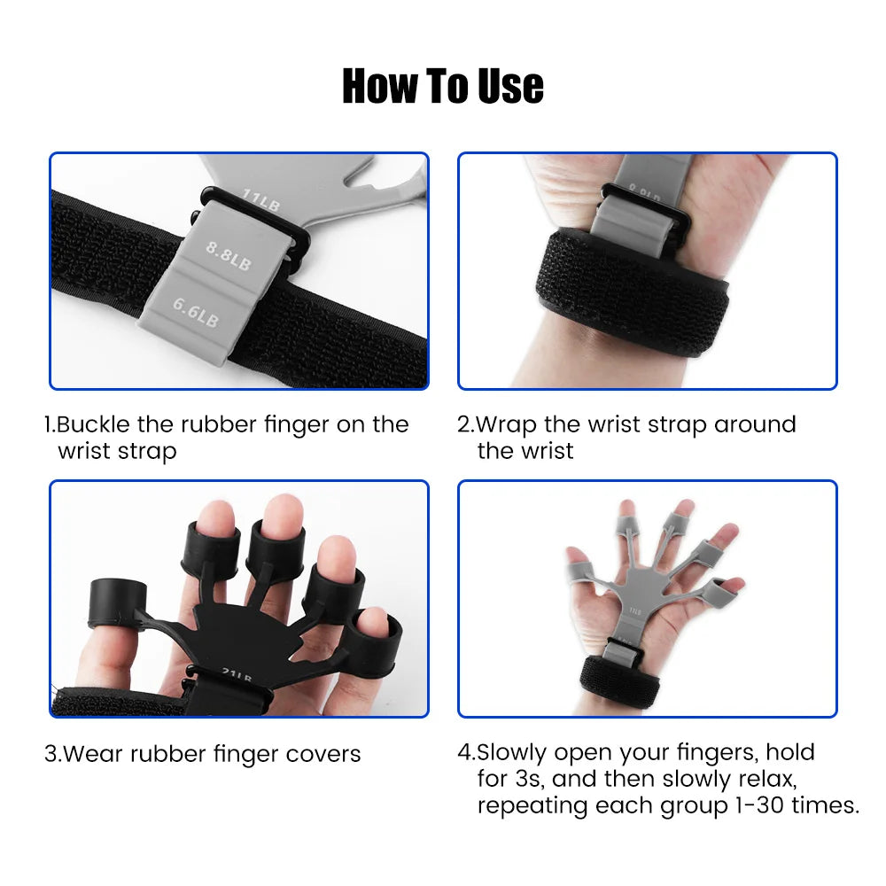 CowLost | uncategorized-2pcs-hand-grip-trainer-finger-power-forearm-exerciser-strength-workout |5