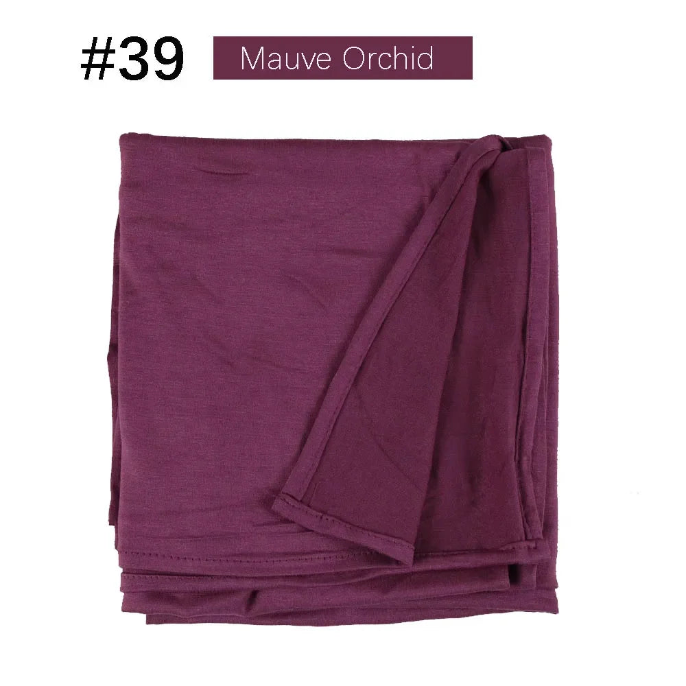 CowLost | muslim-women-stretchy-jersey-hijab-plain-cotton |39