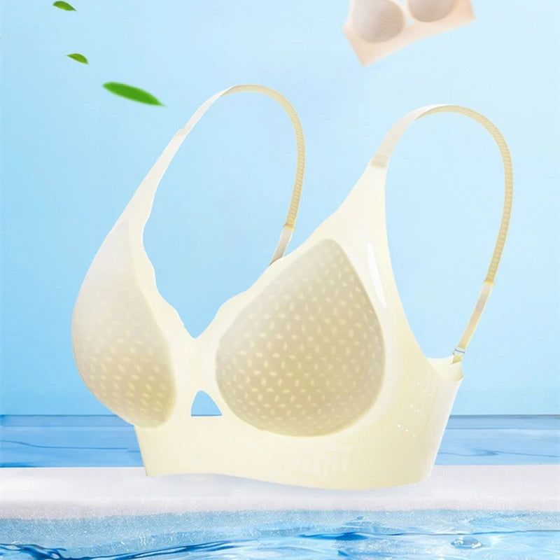 CowLost | product_id-breathable-ice-silk-seamless-wire-free-push-up-bra-for-women-large-size |3