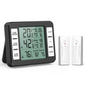 ORIA Digital Fridge Thermometer with 2 Sensors Wireless Indoor Freezer Thermometer