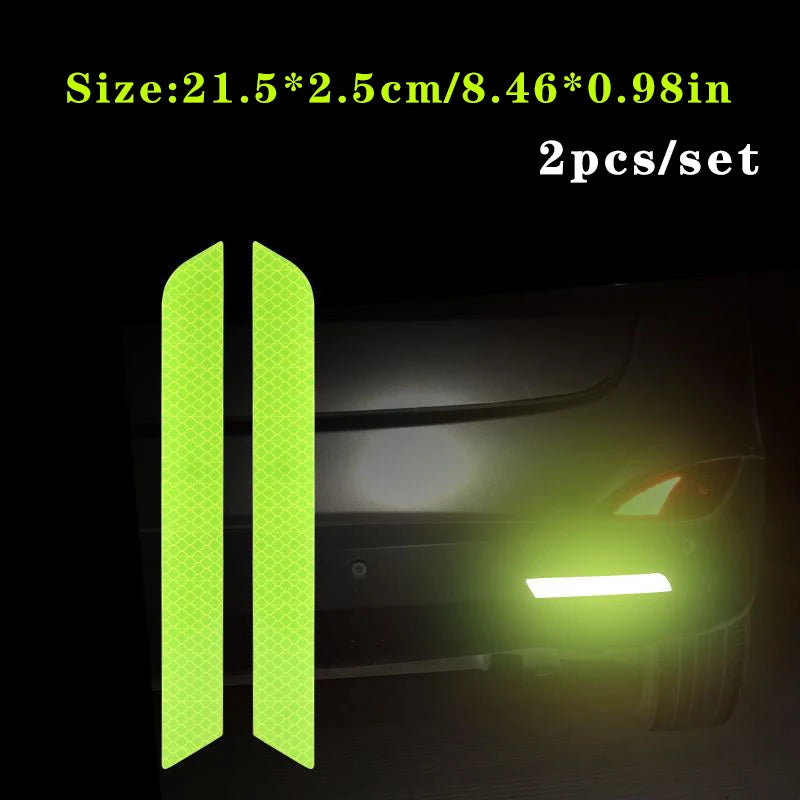 CowLost | product_id-2pcs-reflective-car-rear-bumper-safety-strip-stickers |14