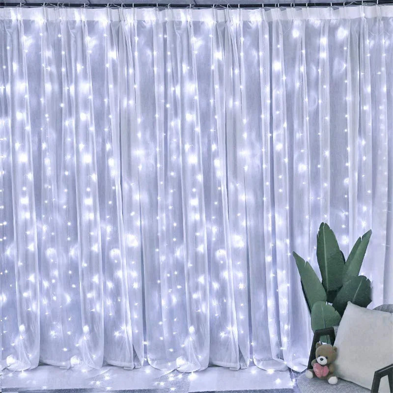CowLost | product_id-led-fairy-string-curtain-lights-usb-remote-8-modes-christmas-holiday-decor |18