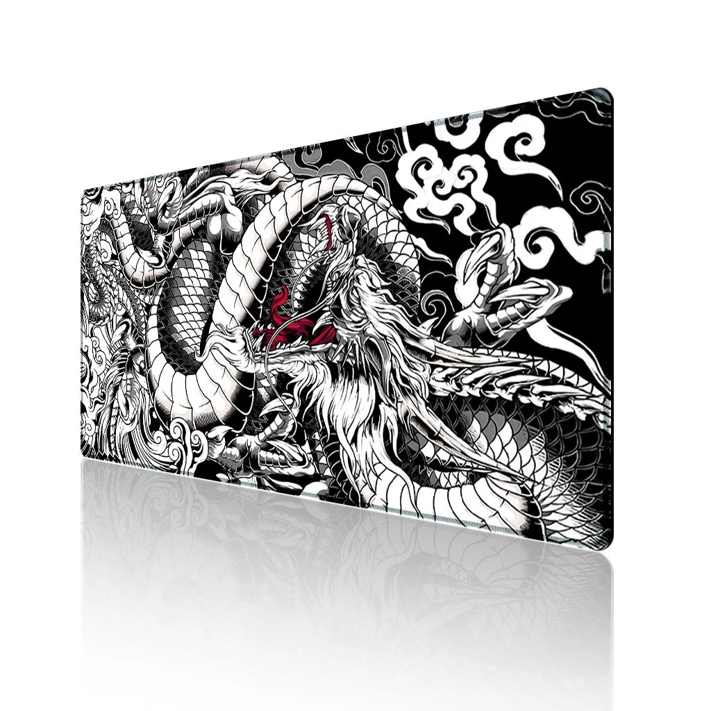 CowLost | japanese-dragon-large-gaming-mousepad |9
