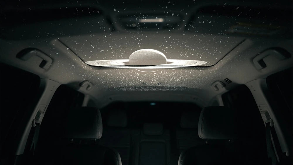 USB Car Interior LED Starry Galaxy Atmosphere Projector Light