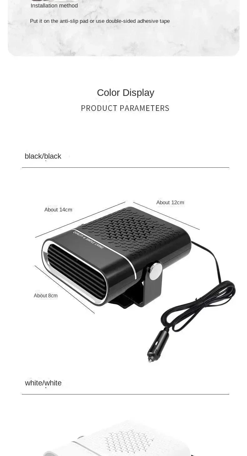 CowLost | product_id-2025-portable-12v-24v-car-windshield-defogger-heater-fast-heating-defroster |9
