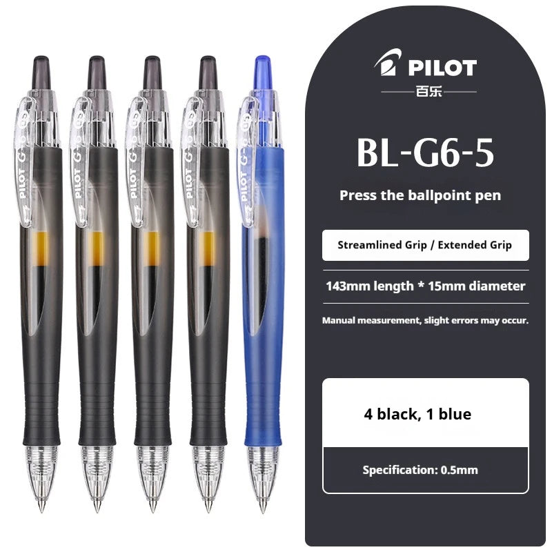 CowLost | product_id-pilot-g-6-0-5mm-gel-pen-with-comfort-grip-black-red-blue-ink-smooth-writing-needle-point |26