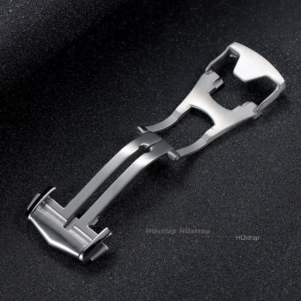 18mm 20mm Stainless Steel Deployment Clasp Buckle for Omega Watch Strap Replacement