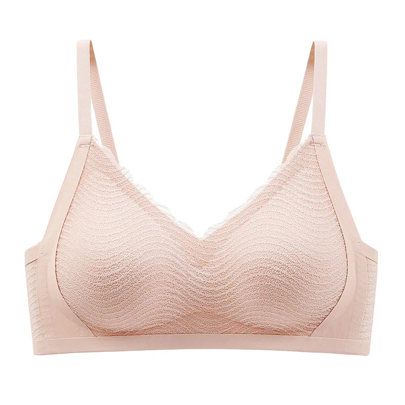 CowLost | product_id-lace-wireless-non-marking-bra-for-women-small-chest-anti-sagging-fixed-cup-beauty-back |19