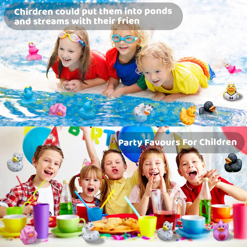 CowLost | product_id-1-100pcs-bulk-car-ducks-assortment-jeep-ducking-floater-bath-toys-party-favors |5