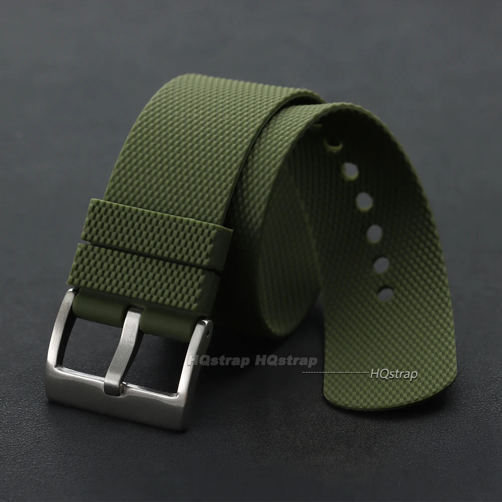 CowLost | bracelets-product_id-one-piece-silicone-watchband-20mm-22mm-soft-rubber-sports-wristband-universal-black-brown-grey-orange |2