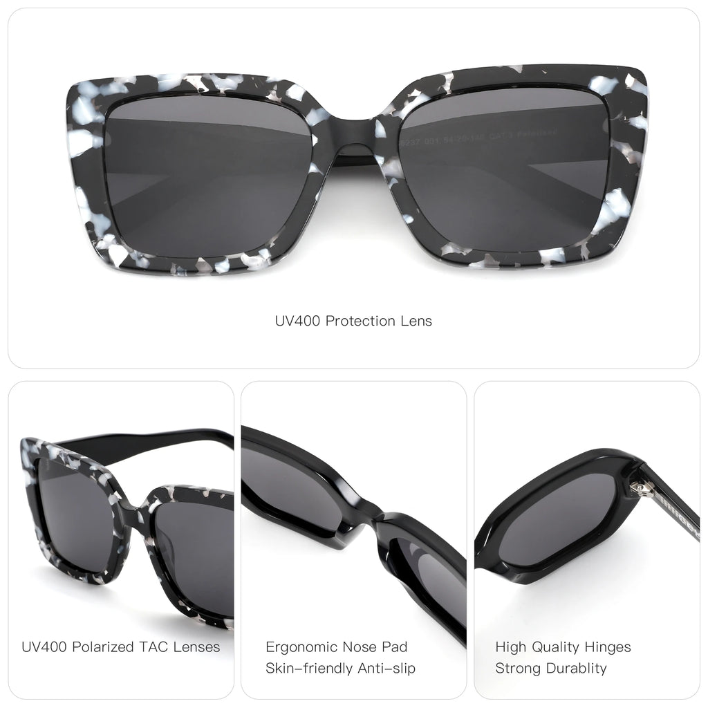CowLost | zenottic-square-polarized-sunglasses-women-thick-frame-uv400-protection |2