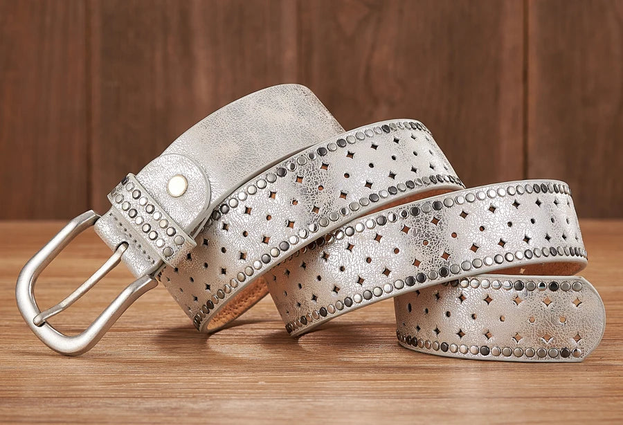 CowLost | 3-7cm-original-design-vintage-lady-belt |12