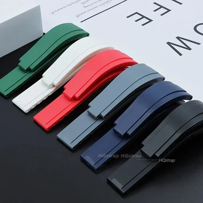 CowLost | product_id-20mm-waterproof-soft-silicone-replacement-strap-for-rolex-gmt-daytona-water-ghost |7