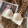 CowLost | product_id-seamless-strapless-half-cup-wire-free-push-up-bra-for-women |11