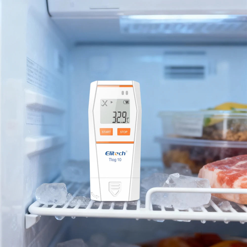 Tlog Series USB Temperature Humidity Data Logger LCD Ultra-low Temp Recorder for Cold-chain Lab