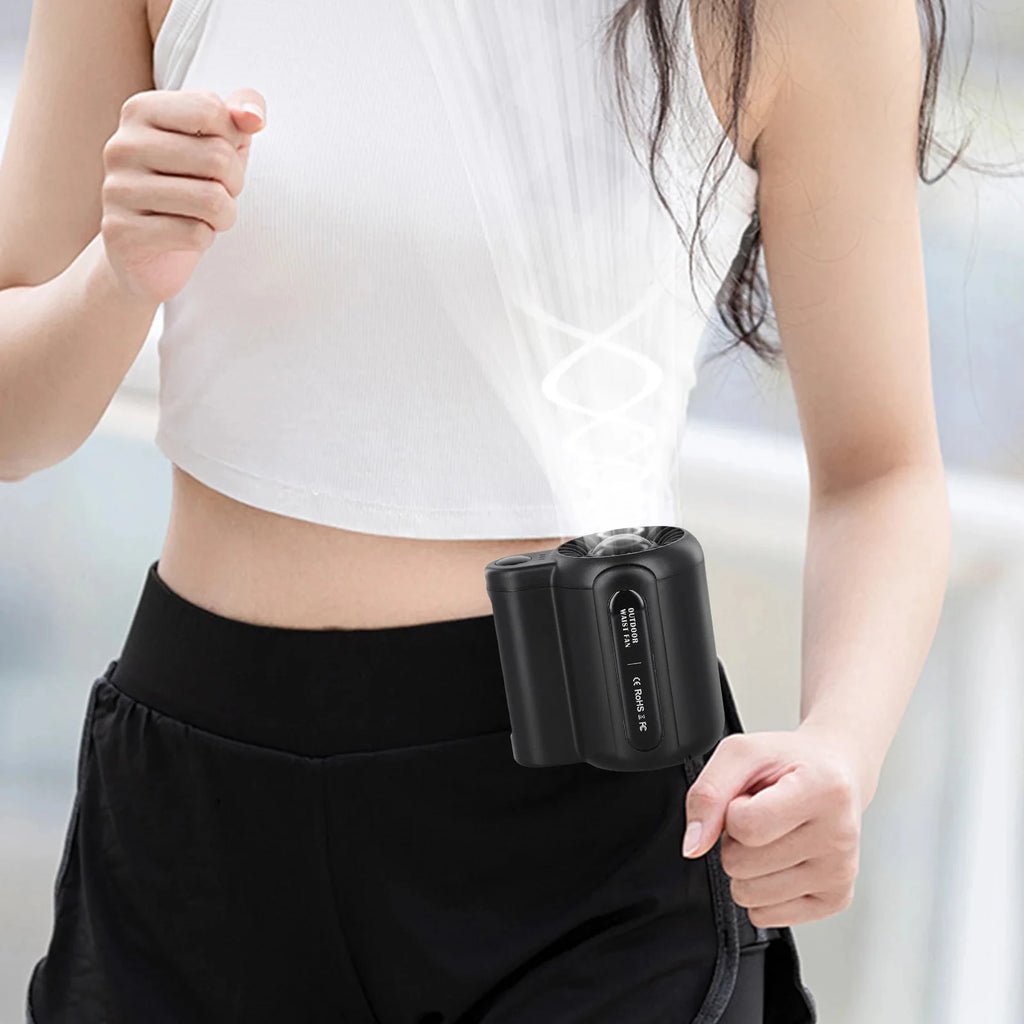 CowLost | product_id-portable-rechargeable-waist-fan-4500mah-mini-personal-cooling-for-travel-outdoor-sports |12
