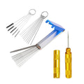 CowLost | 4pcs-set-airbrush-cleaning-brush-auto-spray-gun-nozzle-cleaning-equipment-repair-tools-scrape-spray-needle-brush-hand-tool |7