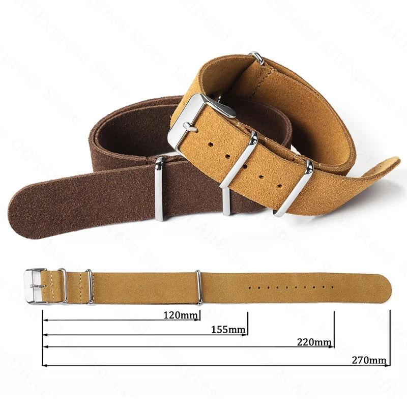 CowLost | product_id-suede-leather-20mm-22mm-universal-watch-strap-for-seiko-samsung-galaxy-watch-3-4-5-replacement |9