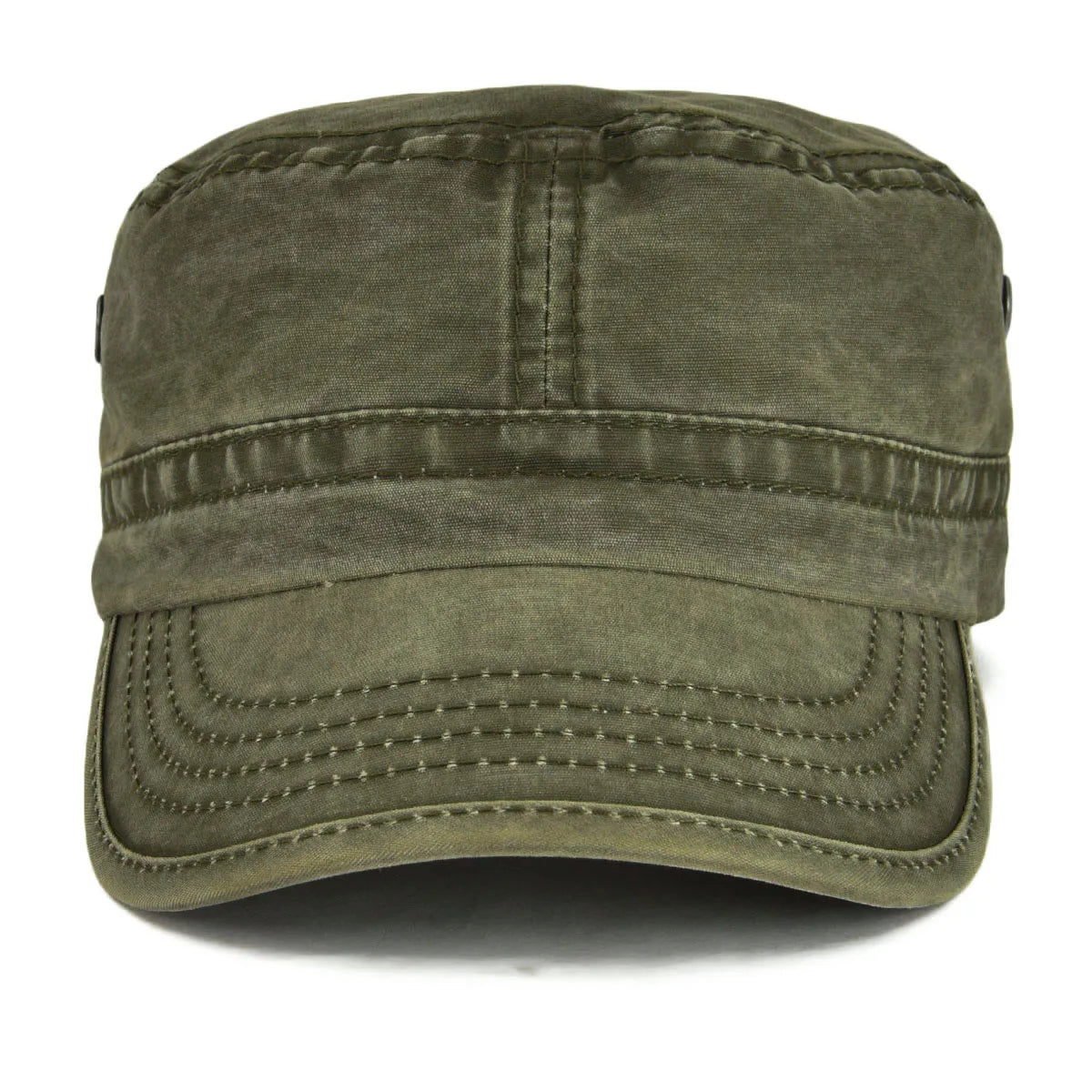 CowLost | voboom-washed-cotton-military-cadet-army-caps-for-men |3