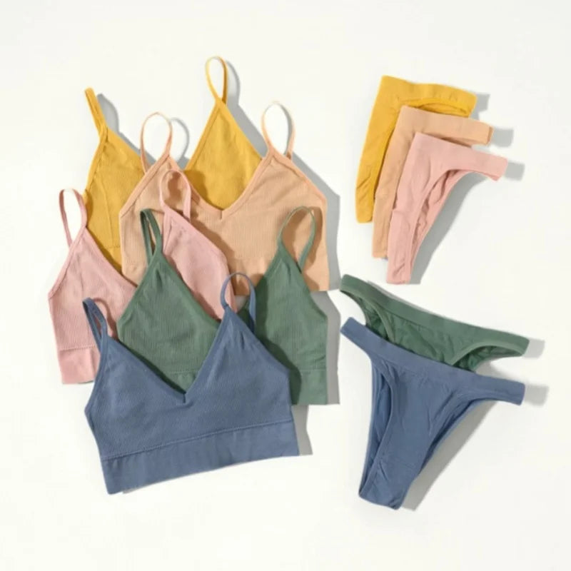 CowLost | product_id-seamless-ribbed-u-back-bra-and-brazilian-panties-set-for-women-low-back-bralette-fitness-lingerie |1