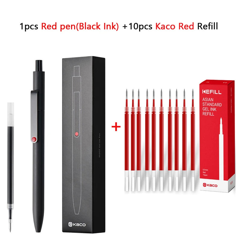 CowLost | product_id-kaco-midot-0-5mm-black-gel-ink-pen-quick-dry-metal-clip-premium-design |37