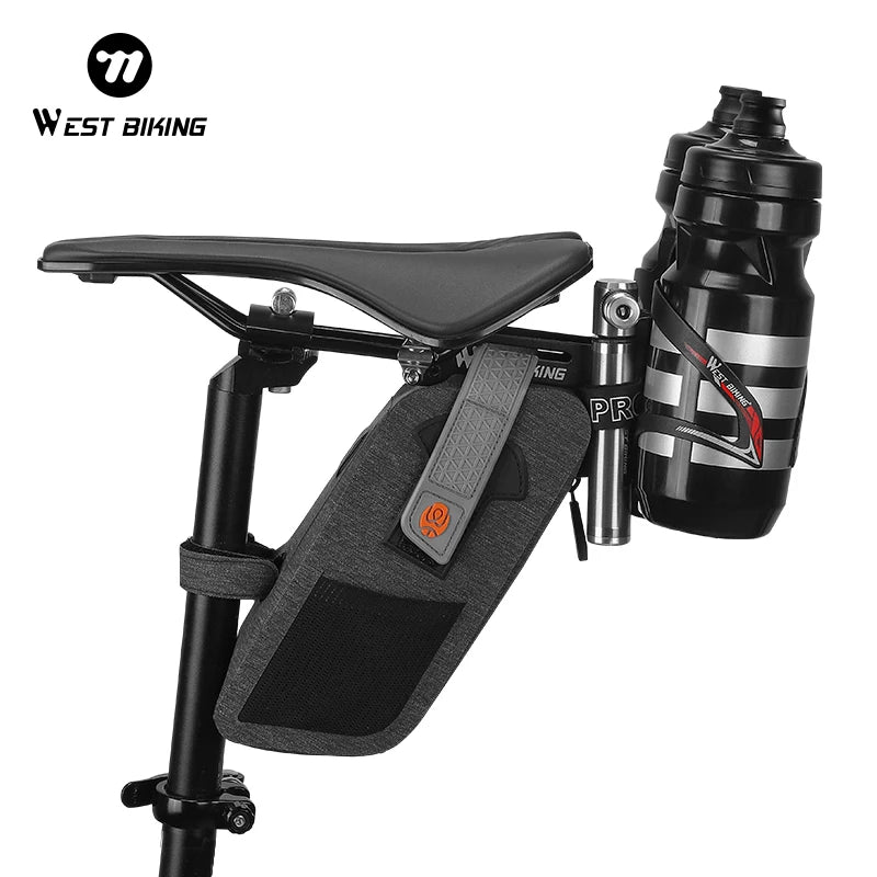 CowLost | west-biking-water-bottle-cage-extension-bracket-bike-saddle-rear-bottle-cage-adapter-seatpost-universal-bicycle-bottle-holder |1